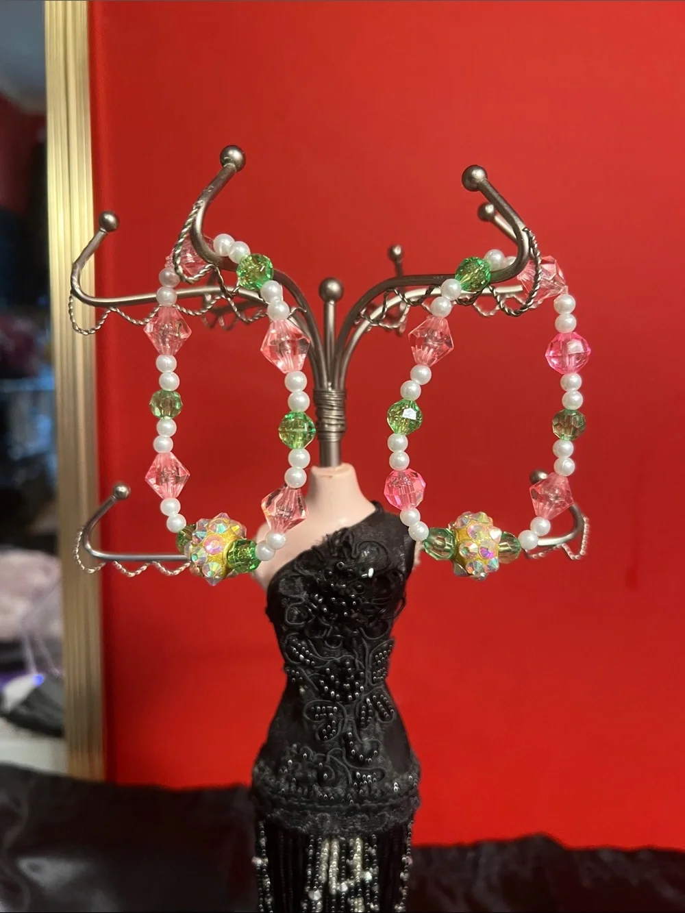 Two beautiful beaded bracelets homemade